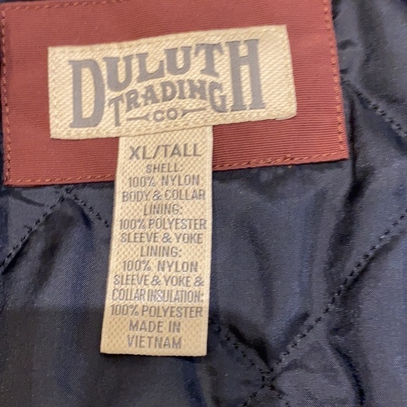 𝅺Duluth full zip And Nylon insulated jacket XL Tall - Picture 5 of 11